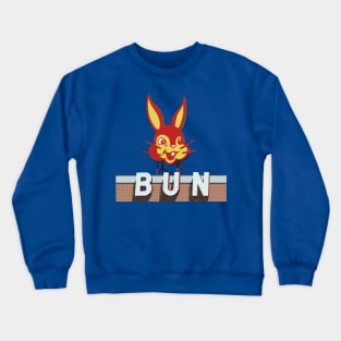 Bun sign, no background Crewneck Sweatshirt